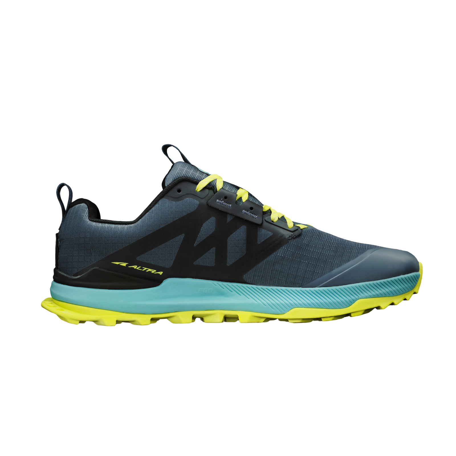 Men's Lone Peak 8 Black/Green - ver - 4