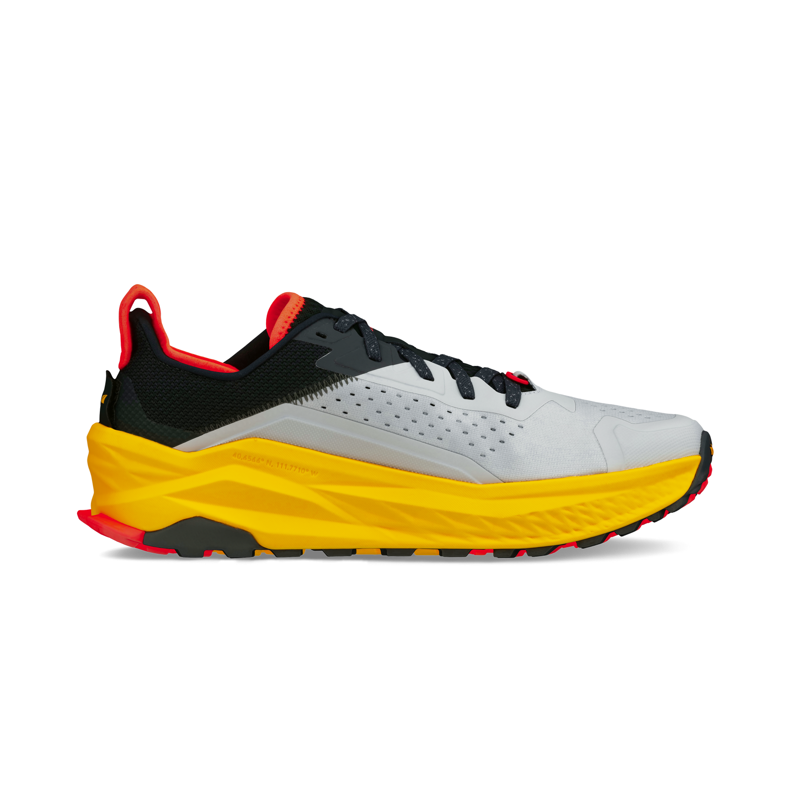 Men's Olympus 6 Gray/Red - ver - 4