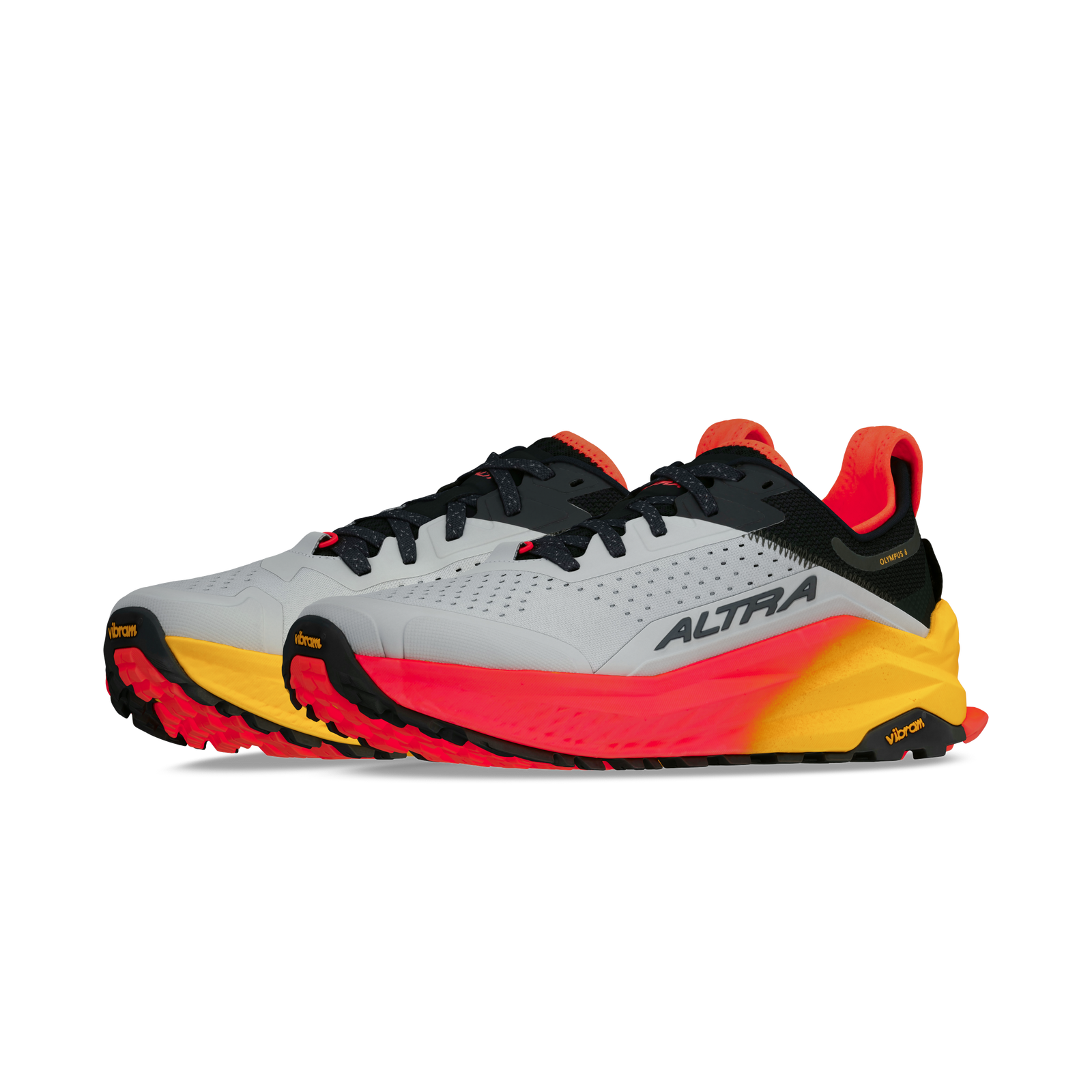Men's Olympus 6 Gray/Red - ver - 5