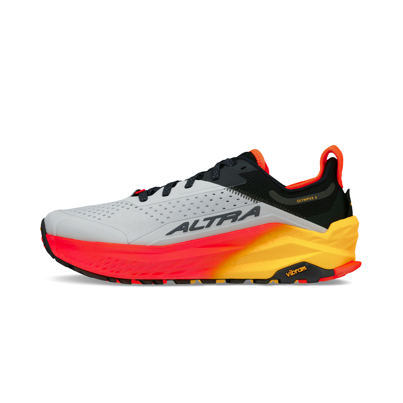 Men's Olympus 6 Gray/Red - ver - 1