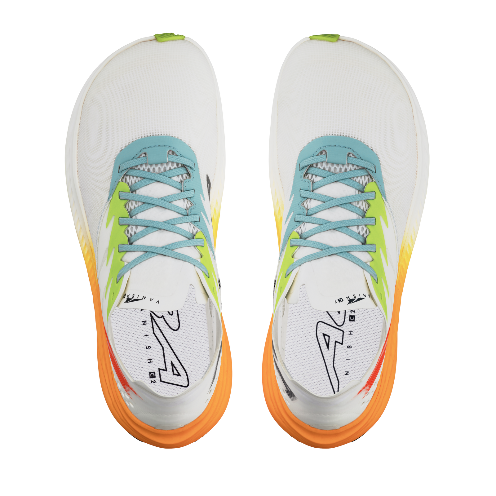 Women's Vanish Carbon 2 White/Orange - ver - 6