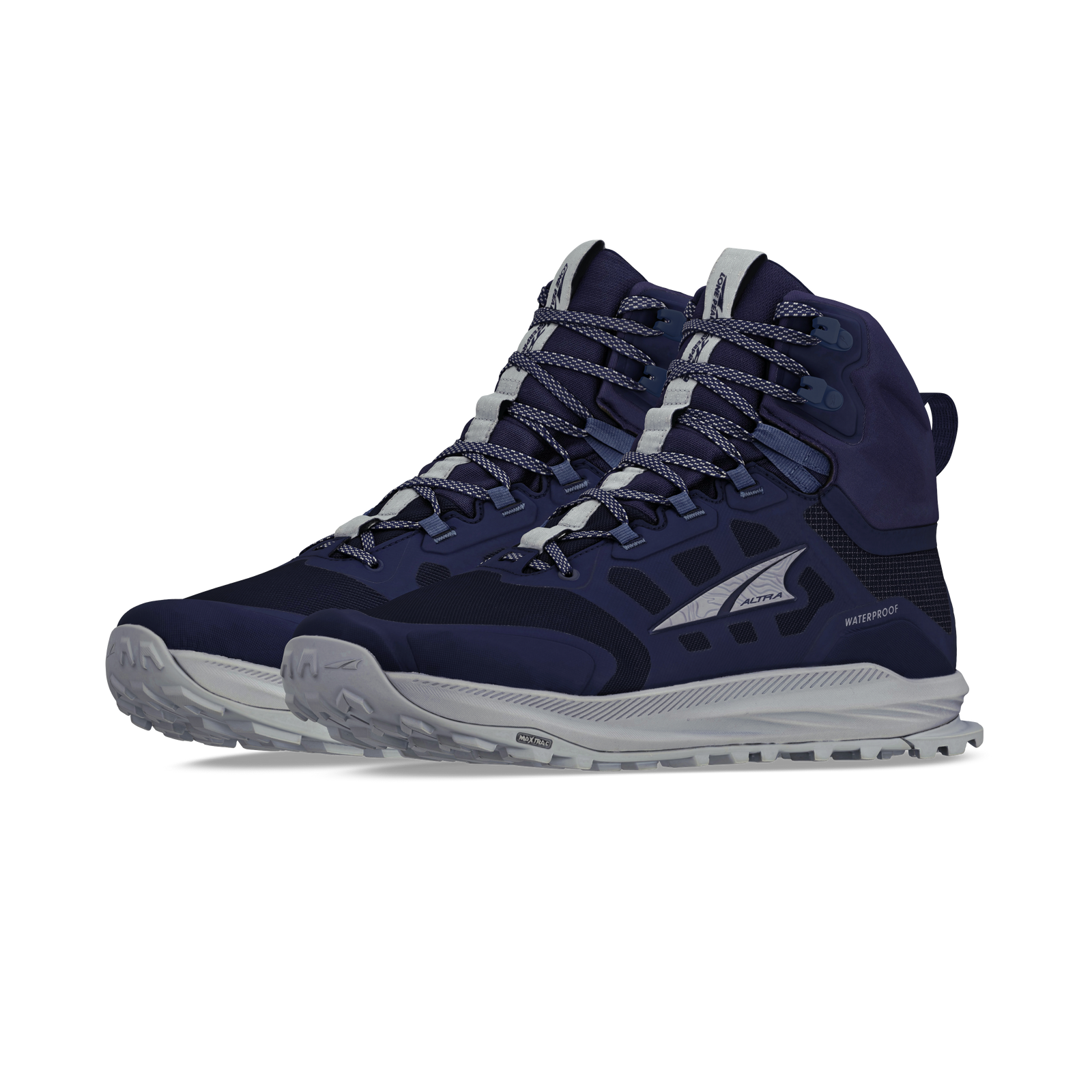 Men's Lone Peak 9 Waterproof Mid Navy - ver - 5