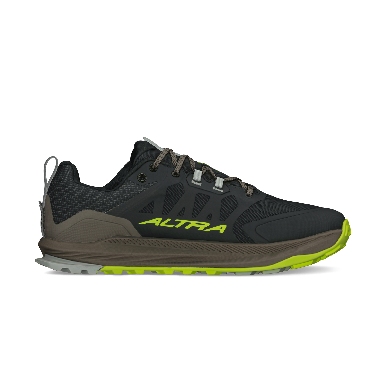 Men's Lone Peak 9 Waterproof Low Lime/Black - ver - 4