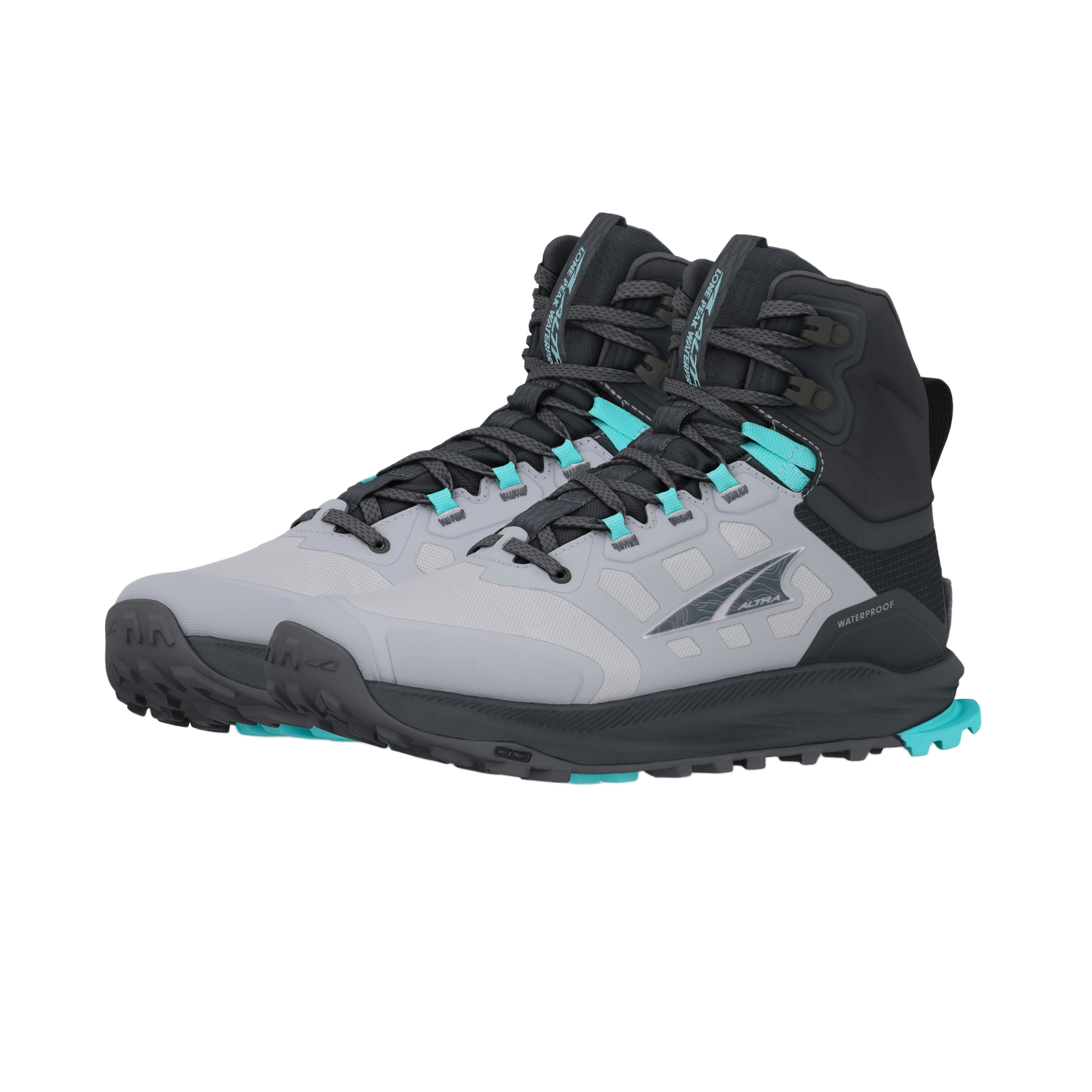 Lone Peak 9 Waterproof Mid Mujer Negro/Gris - ver - 5