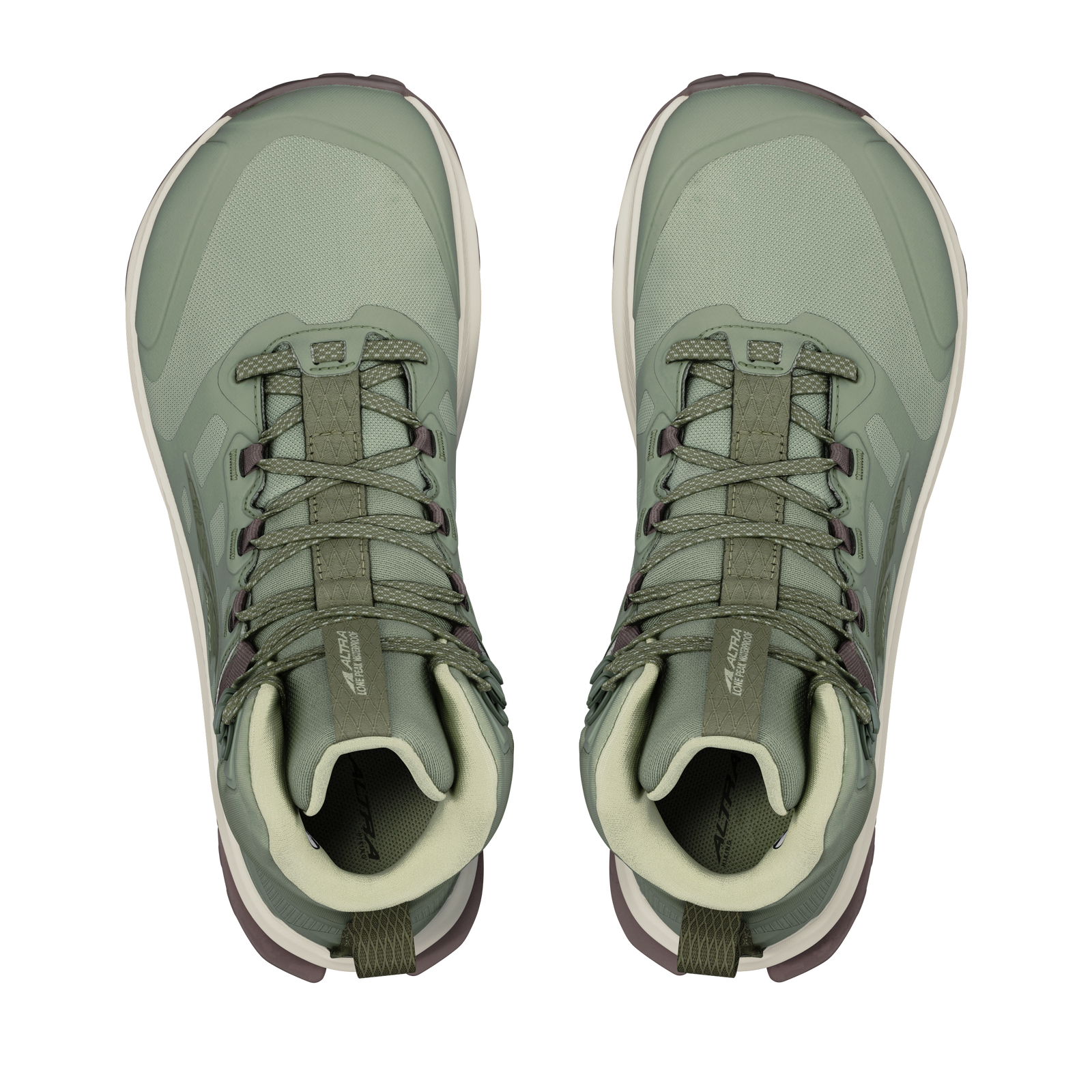 Women's Lone Peak 9 Waterproof Mid Dusty Olive - ver - 6
