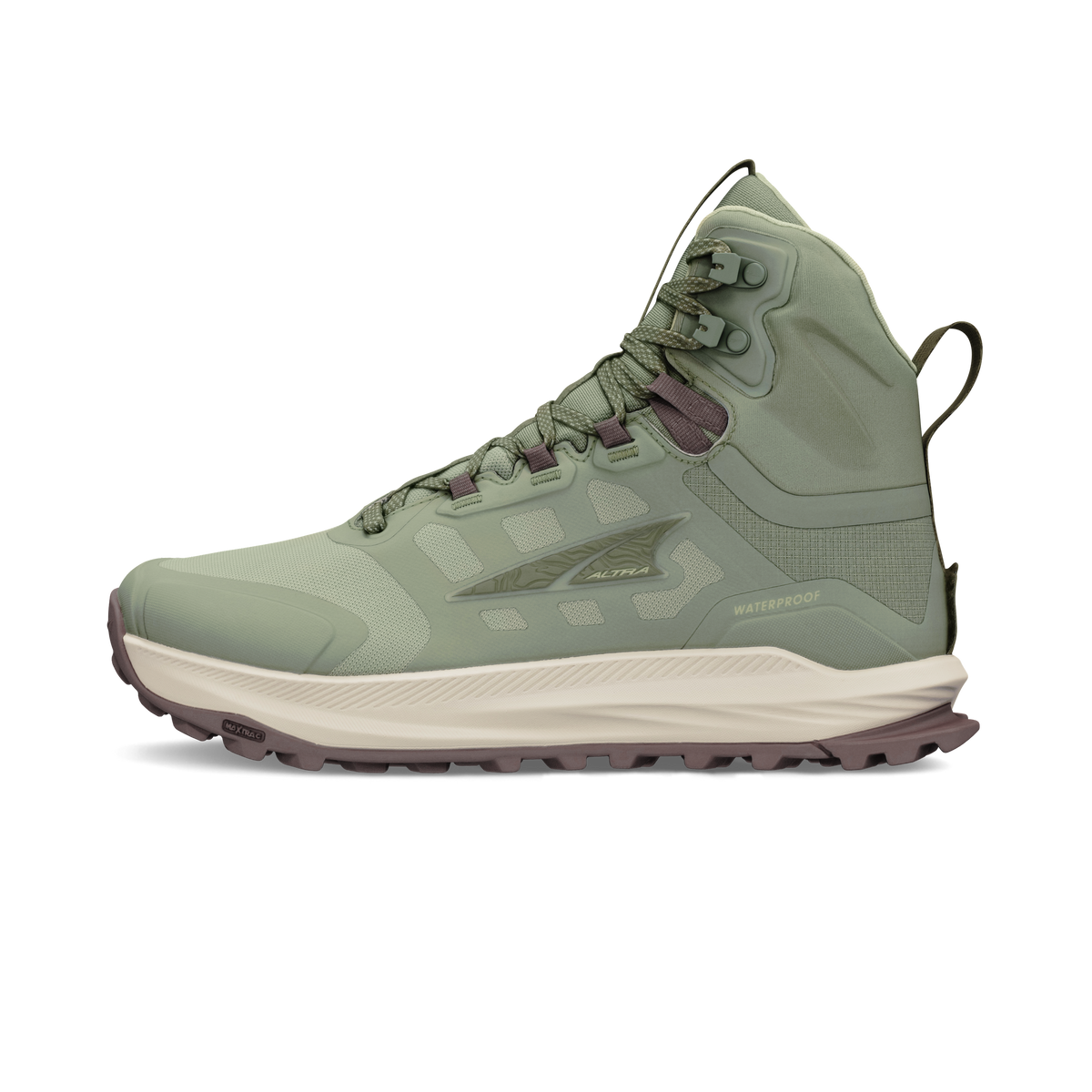 Women's Lone Peak 9 Waterproof Mid Dusty Olive - 1