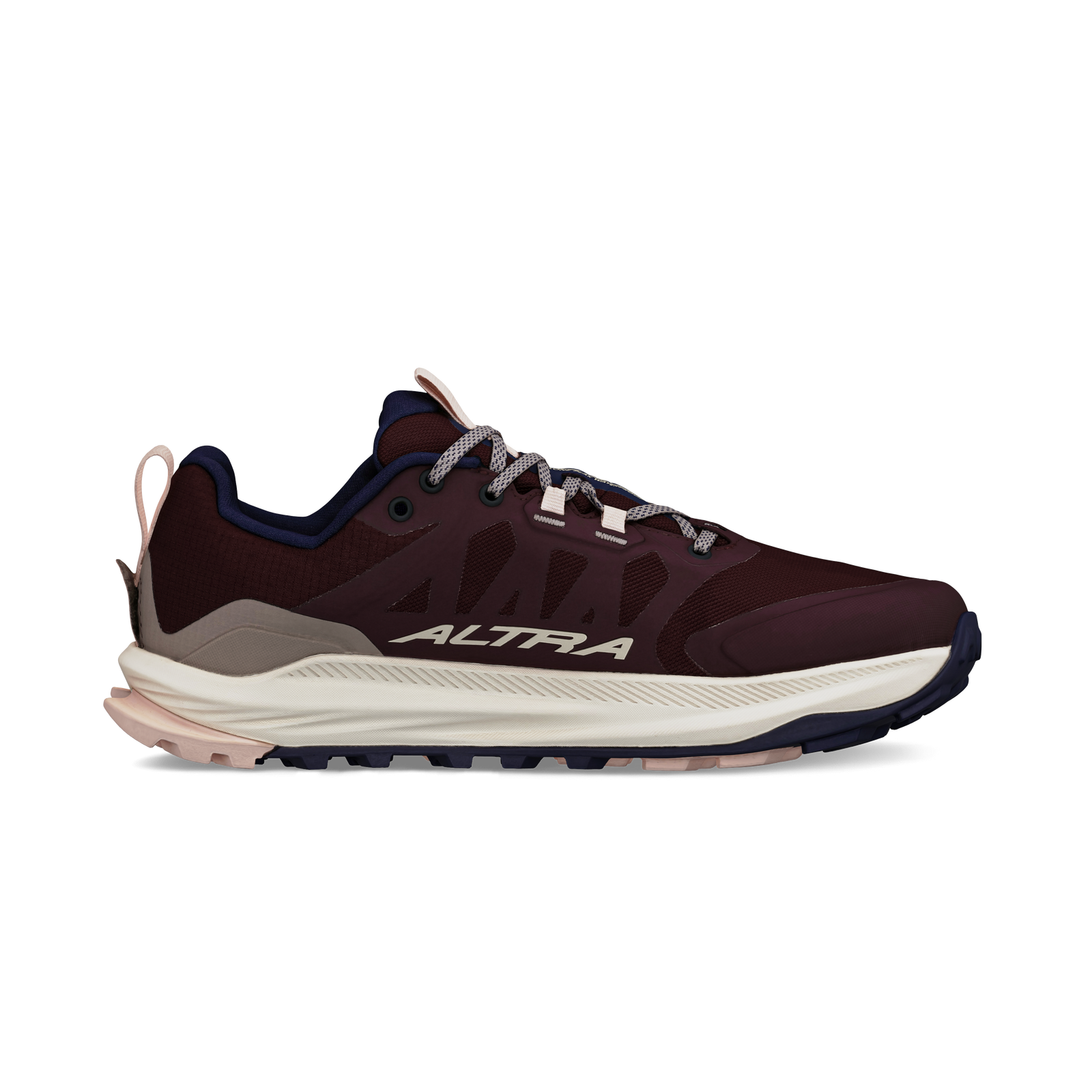 Women's Lone Peak 9 Waterproof Low Maroon - ver - 4