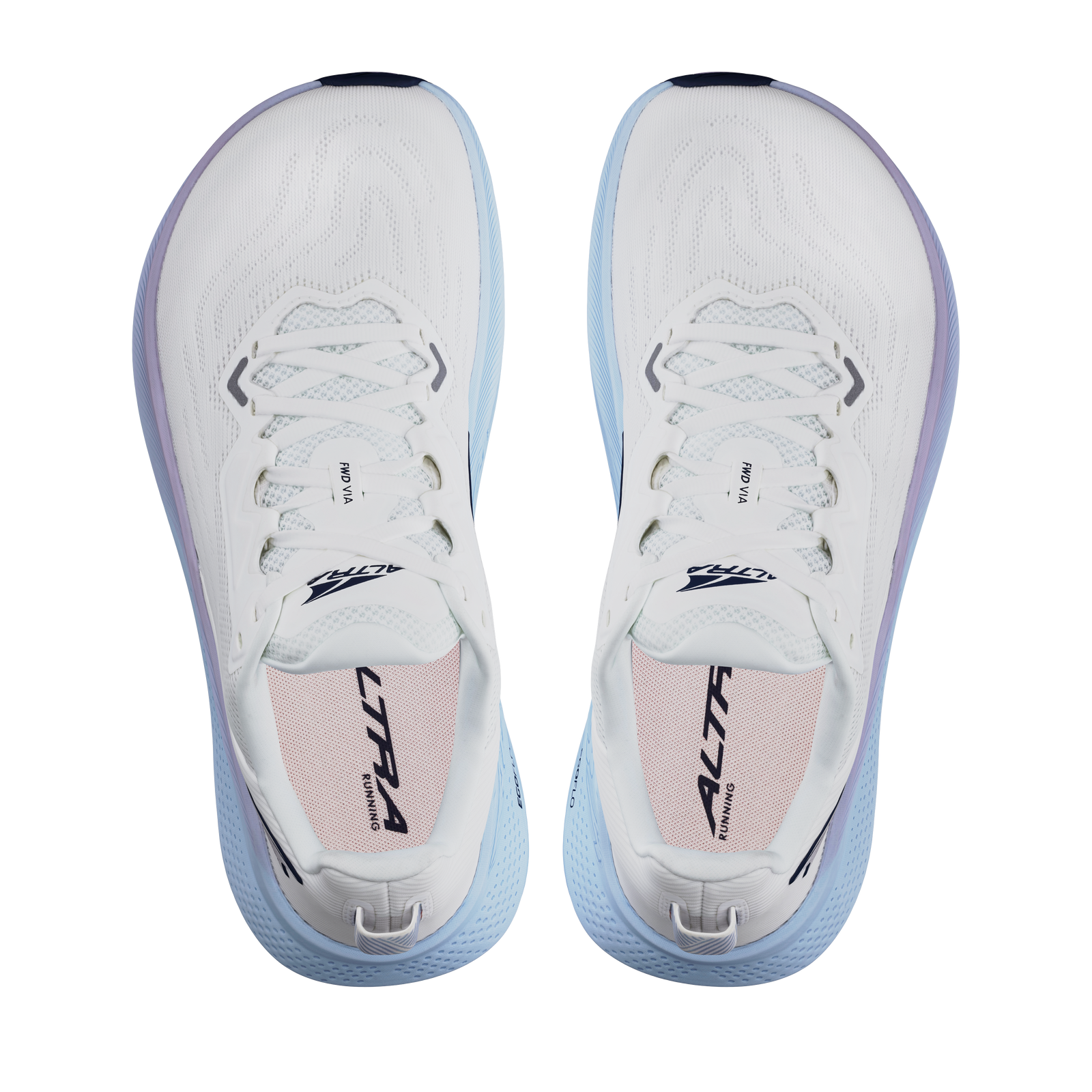 Women's FWD VIA White/Light Blue - ver - 6