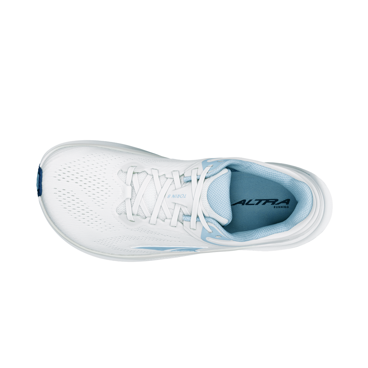 Women's Torin 8 White/Light Blue - 3