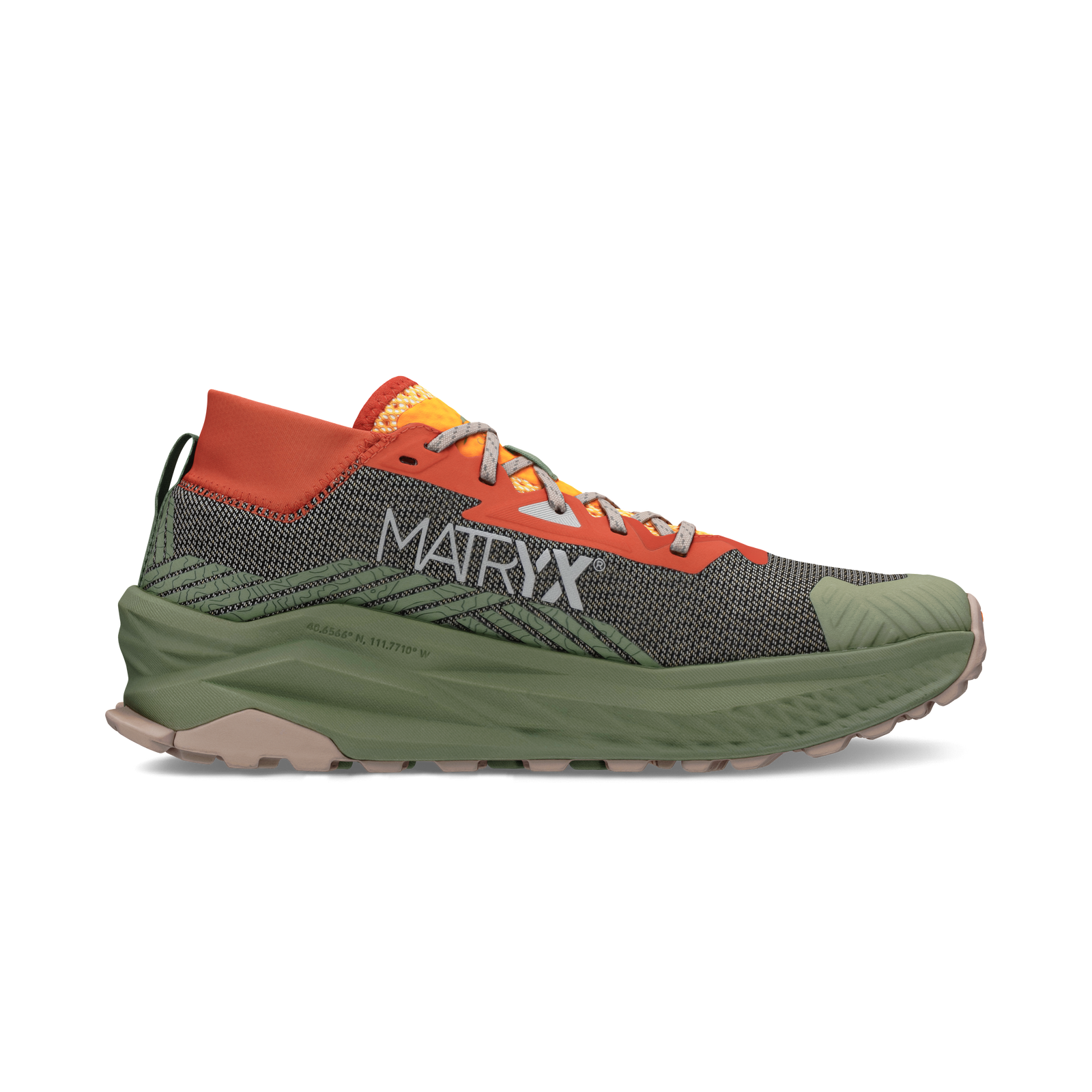 Men's Olympus 275 Gray/Orange - ver - 4