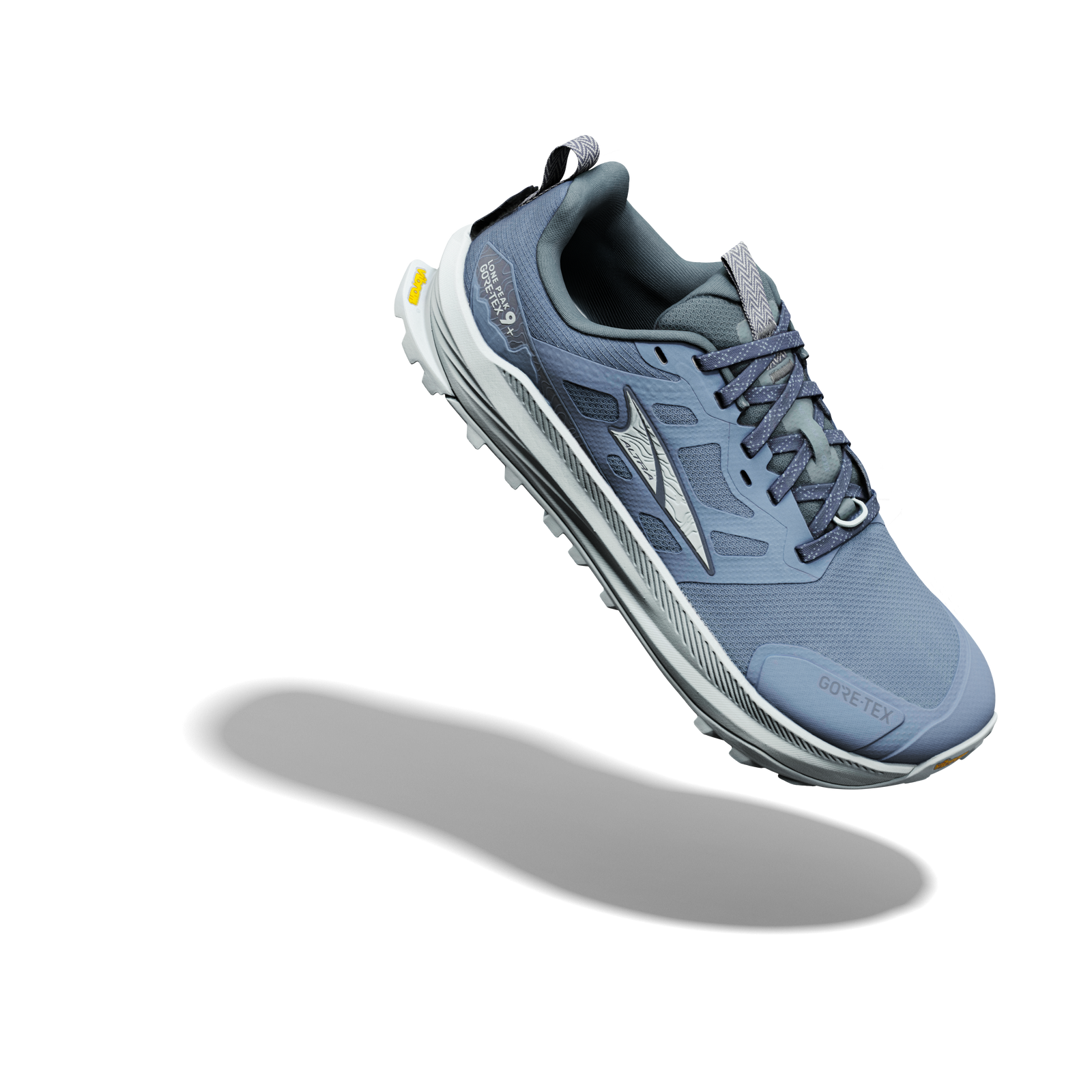 Women's Lone Peak 9+ GTX Flint Stone/Ice Flow/India Ink - ver - 6
