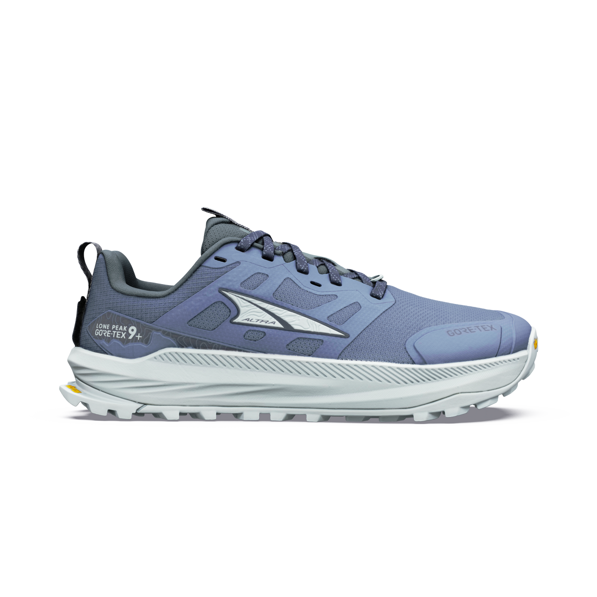 Women's Lone Peak 9+ GTX Flint Stone/Ice Flow/India Ink - 1