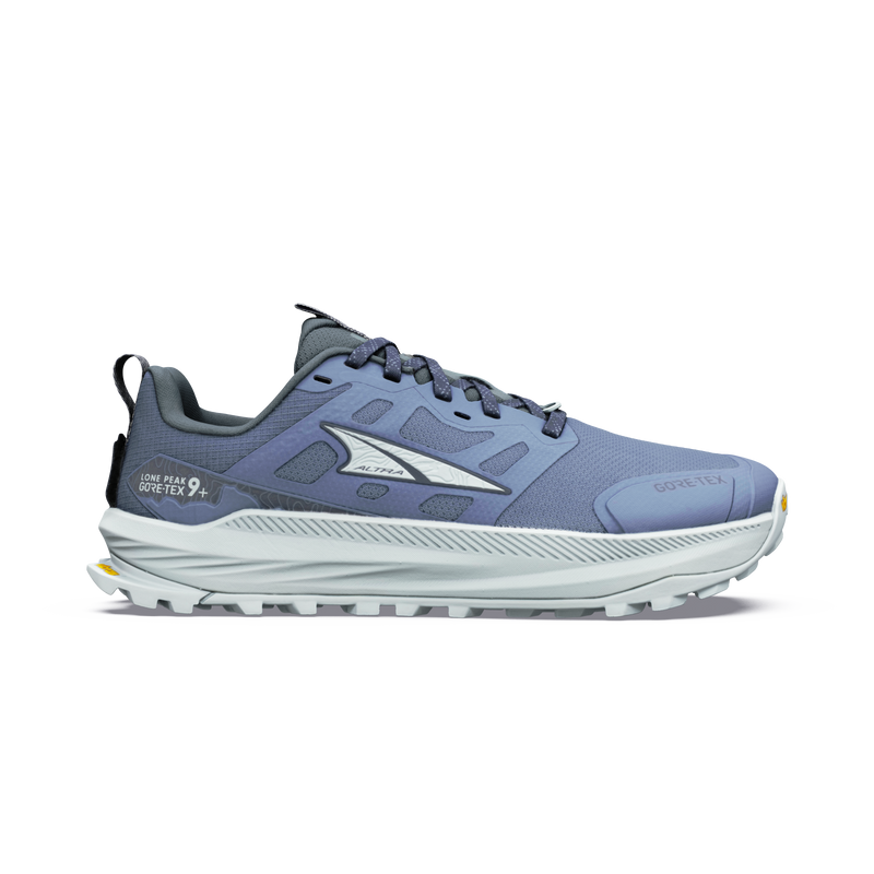 Women's Lone Peak 9+ GTX - Flint Stone/Ice Flow/India Ink / 3.5