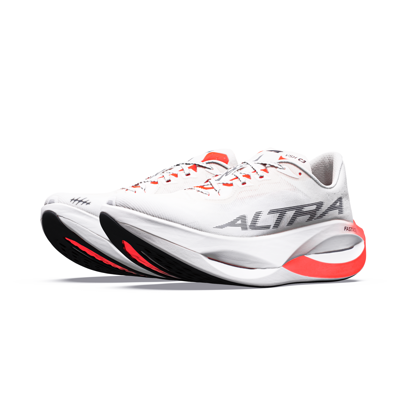 Vanish Carbon 3 da Donna White/Black/Fiery Coral - visualizza - 5