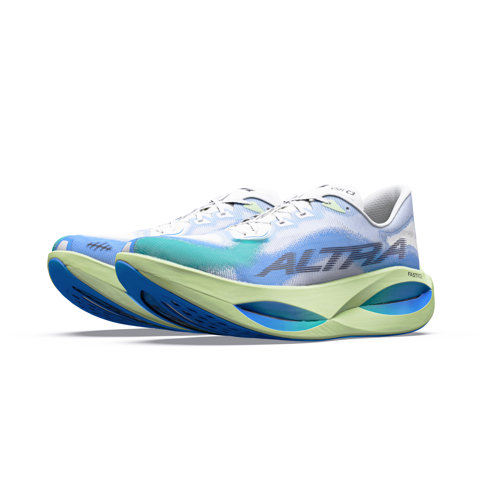 Vanish Carbon 3 da Donna White/Black/Sonic Blue - visualizza - 5