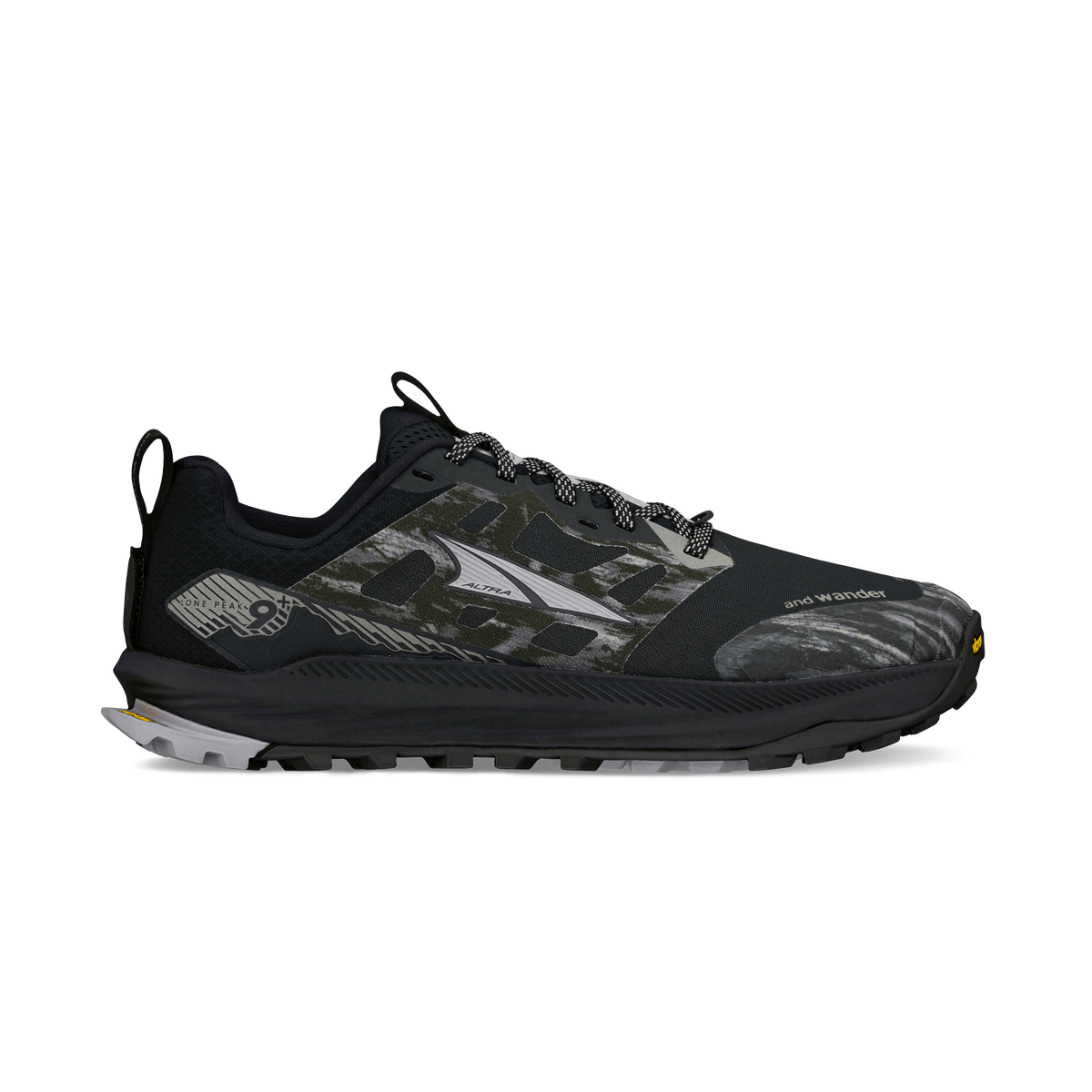 Women's Lone Peak 9+ and wander Black - 1