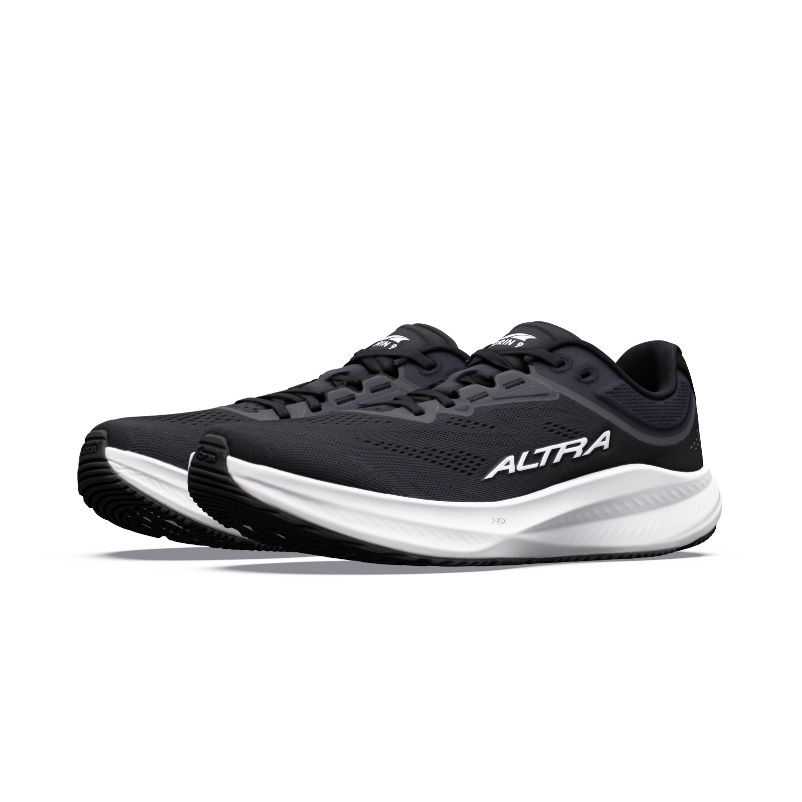 Women's Torin 9 Black/White/Black - ver - 5