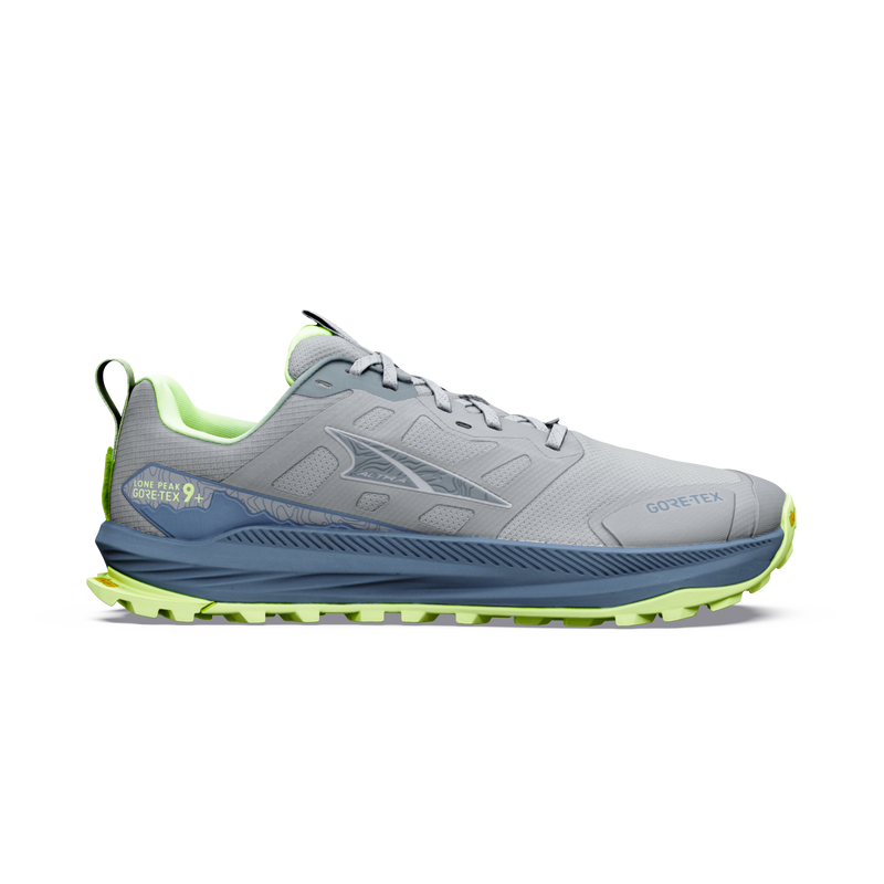 Men's Lone Peak 9+ GTX - Ultimate Gray/Turbulence/Sharp Green / 11