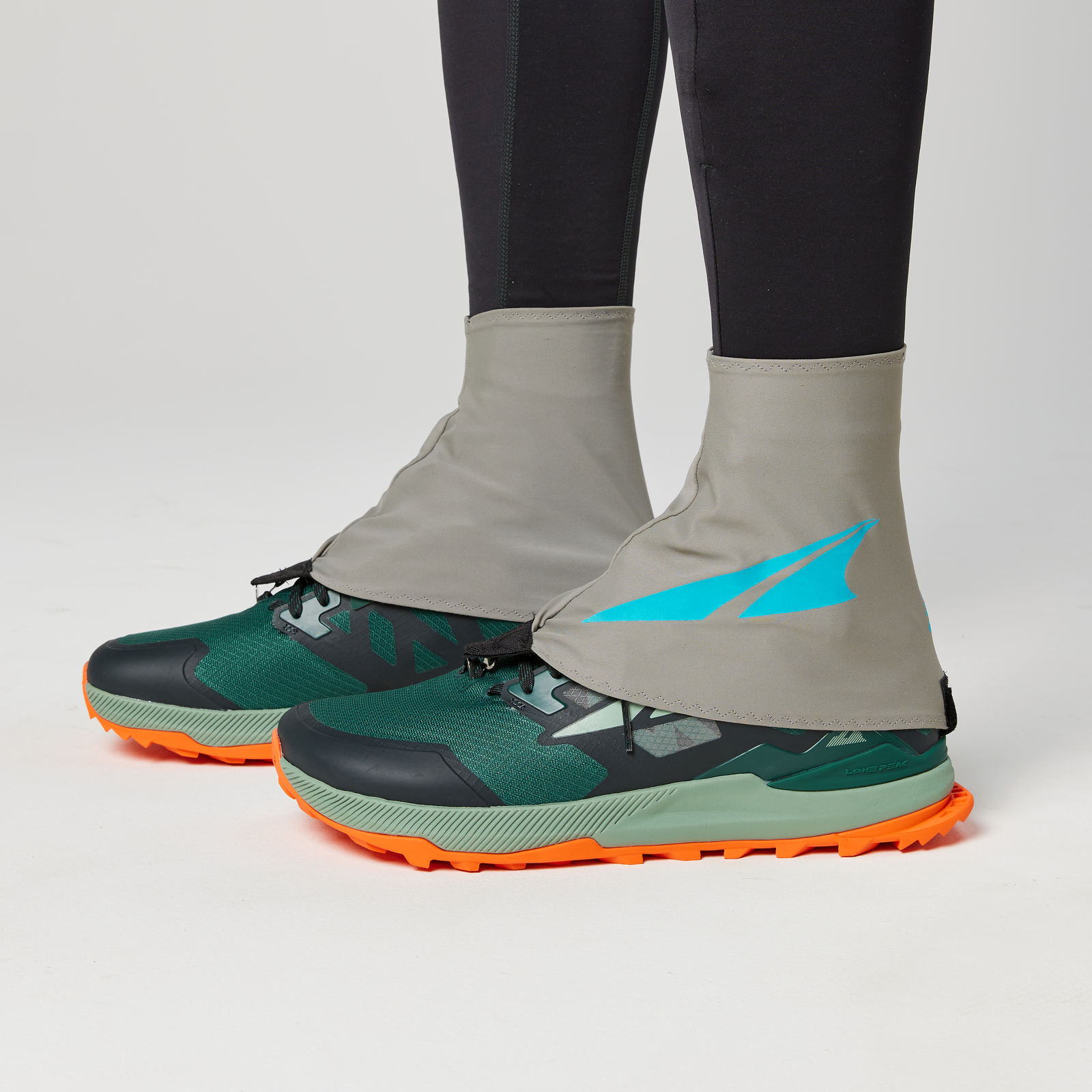 Trail Gaiter Gray/Teal - ver - 1
