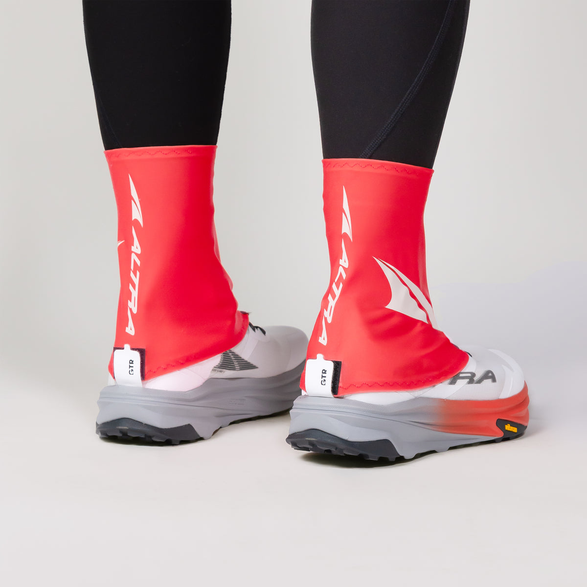 Trail Gaiter Fiery Coral/White - 2